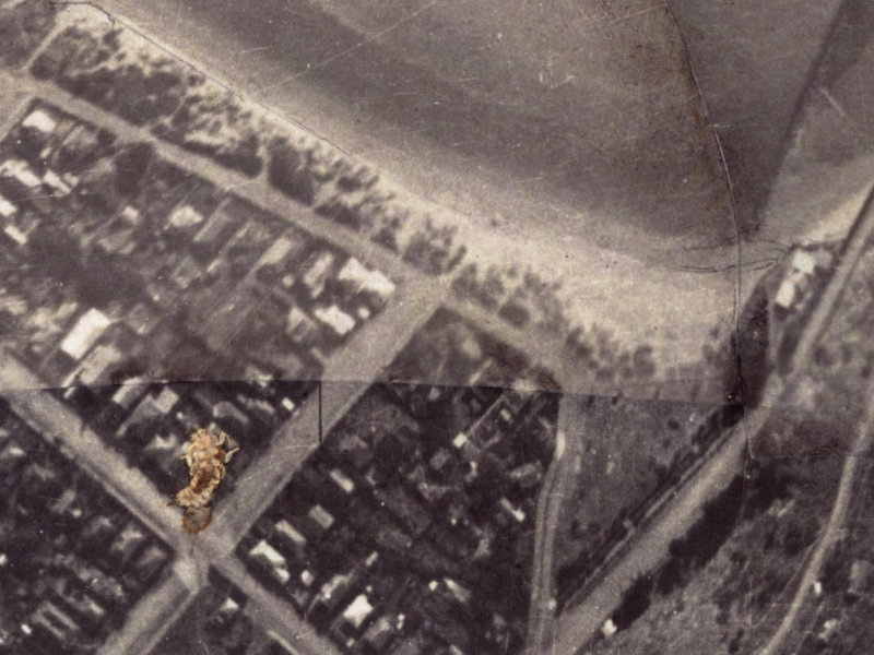 1 Head Street from the air, 1925-1929