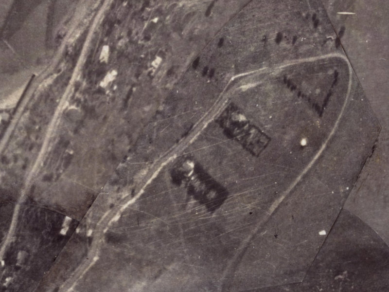 132 Scarborough Road from the air, 1925-1929