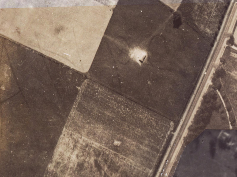 Ensign Street from the air, 1925-1929