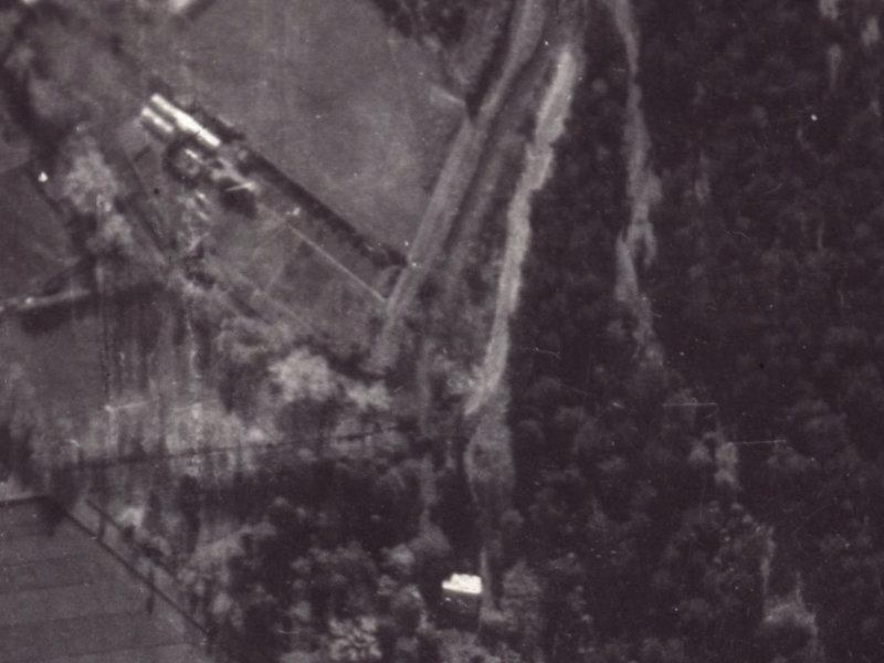 138A Cashmere Road from the air, 1925-1929