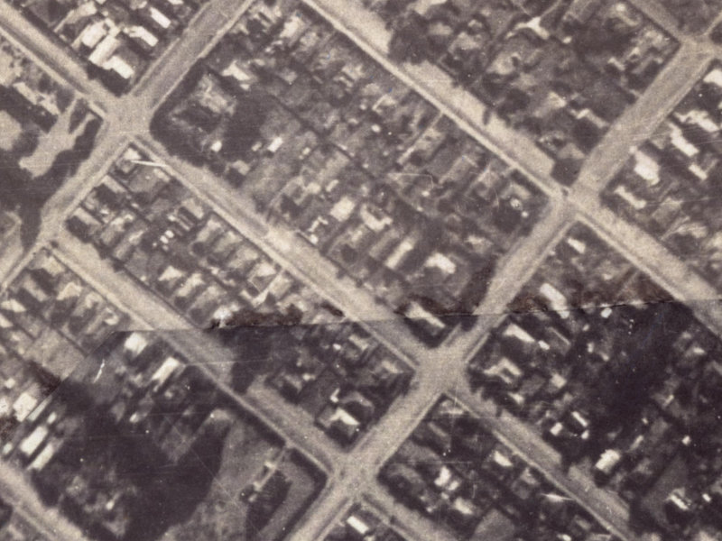 49 Wiggins Street from the air, 1925-1929
