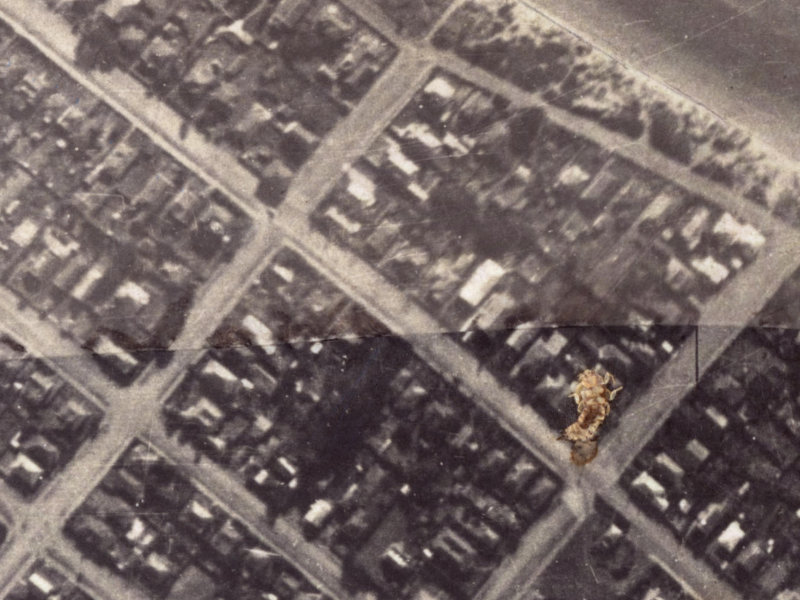 115 Nayland Street from the air, 1925-1929