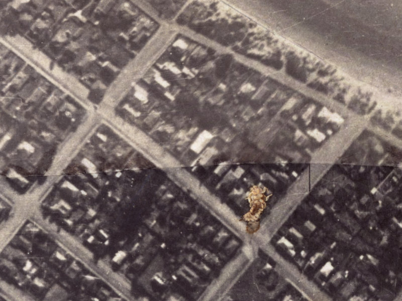 119 Nayland Street from the air, 1925-1929
