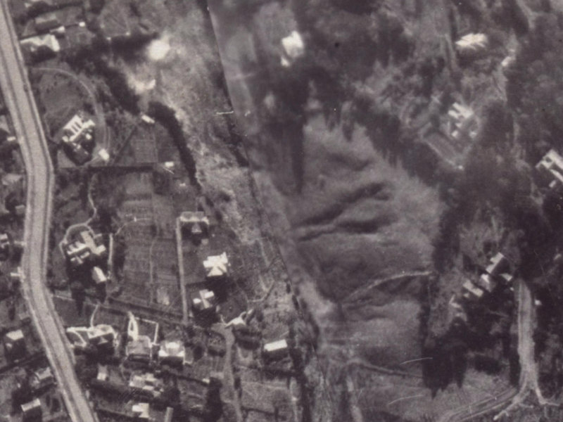 55 Valley Road from the air, 1925-1929