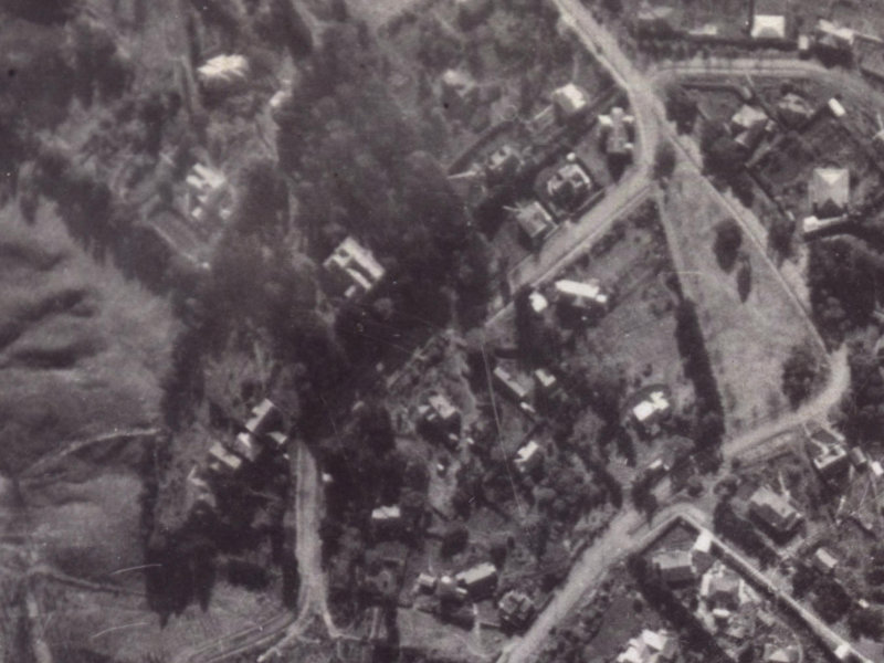 3B MacMillan Avenue from the air, 1925-1929