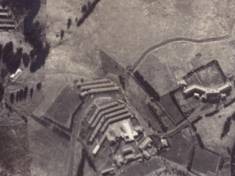Olmstead Lane from the air, 1925-1929