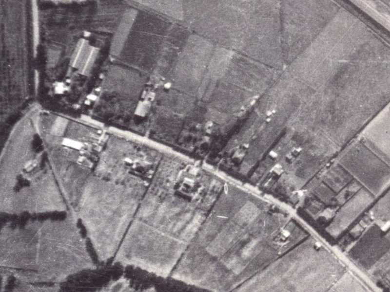136 Port Hills Road from the air, 1925-1929