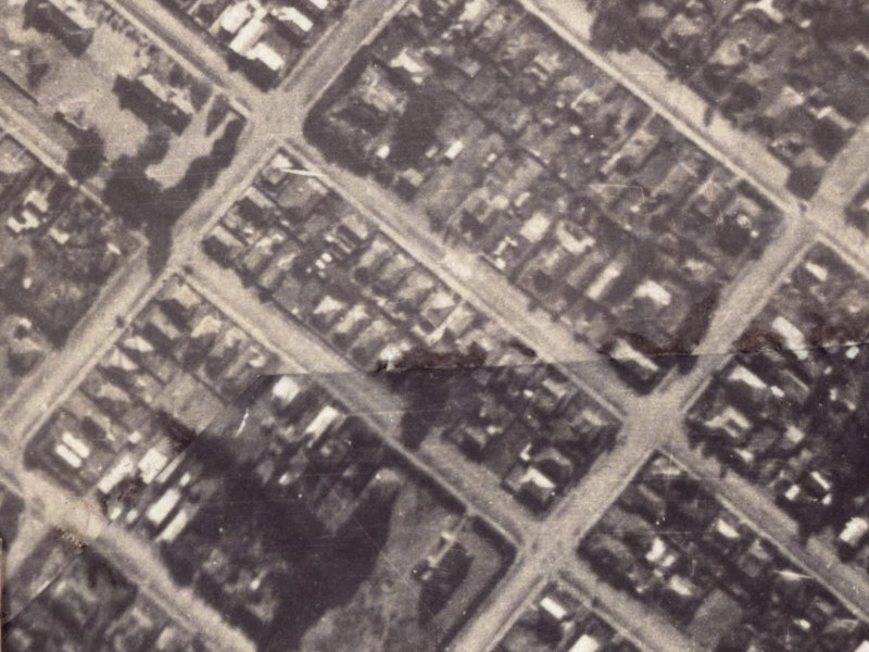54 Wiggins Street from the air, 1925-1929