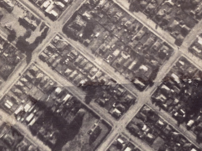 56 Wiggins Street from the air, 1925-1929