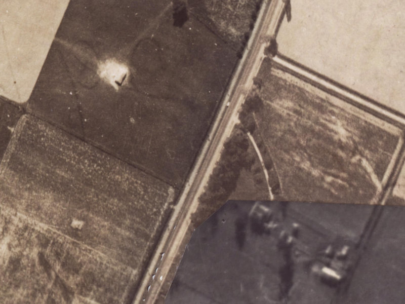 266 Halswell Road from the air, 1925-1929