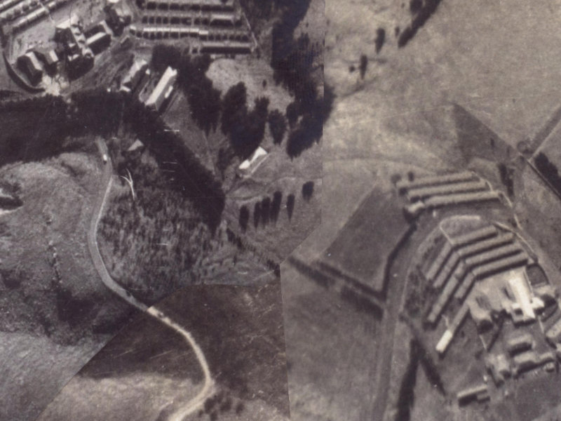 9 Runswick Lane from the air, 1925-1929