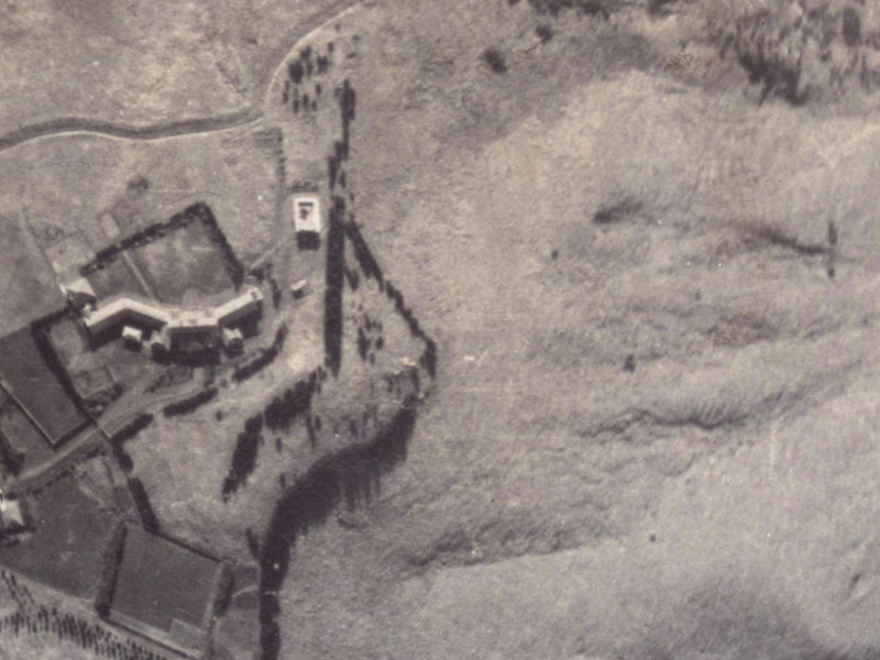 145 Huntsbury Avenue from the air, 1925-1929