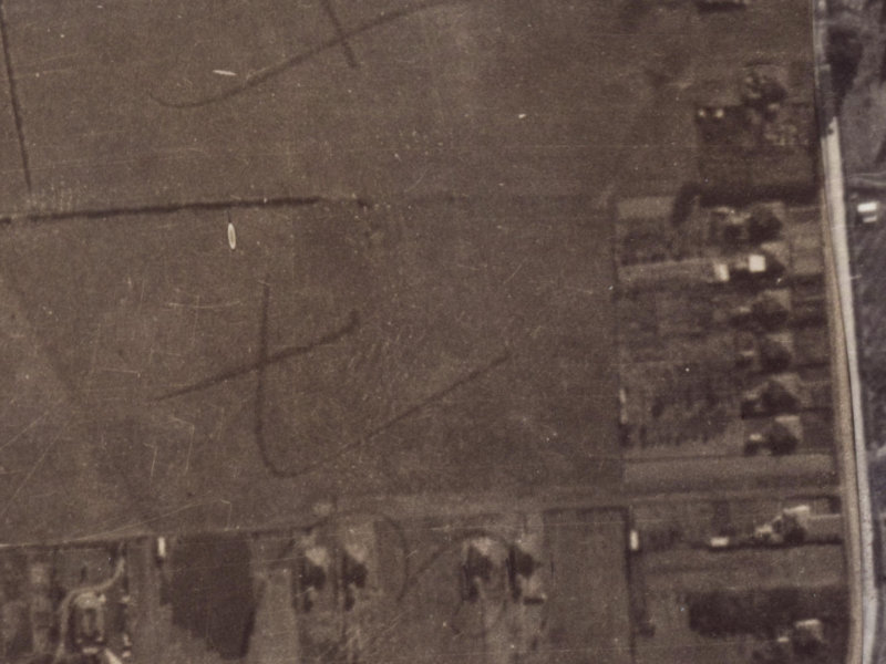 16 Cooks Lane from the air, 1925-1929