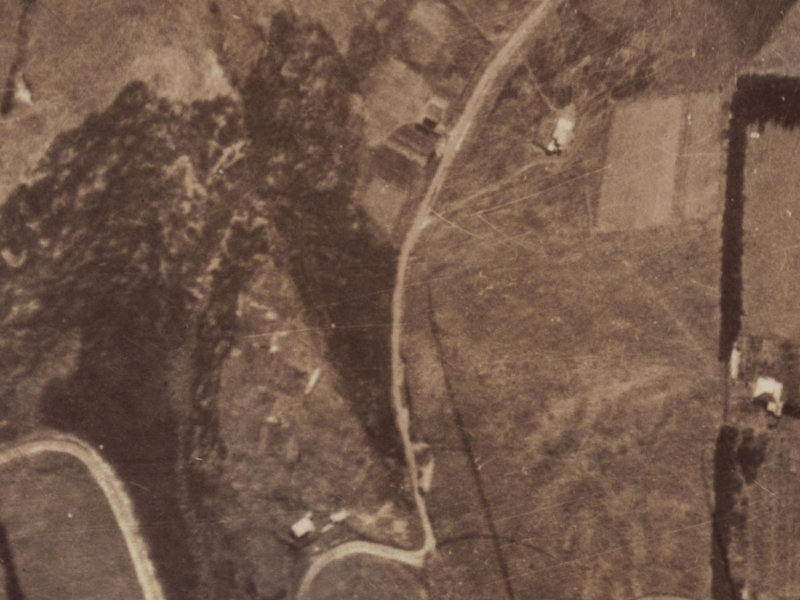 207 Moncks Spur Road from the air, 1925-1929