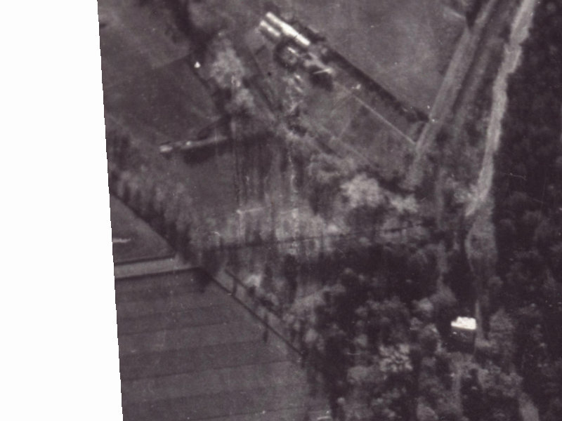 140 Cashmere Road from the air, 1925-1929