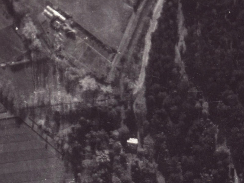 134 Cashmere Road from the air, 1925-1929