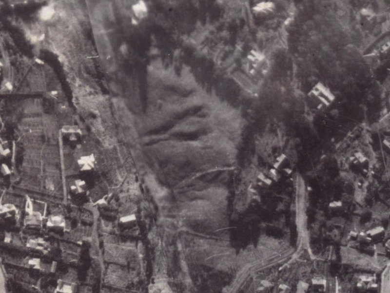74 Valley Road from the air, 1925-1929