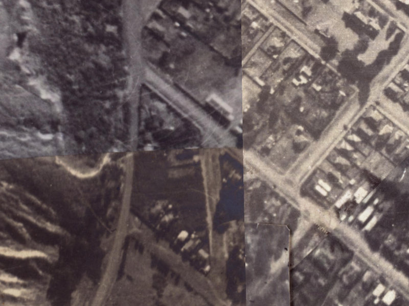 2 Whitfield Street from the air, 1925-1929