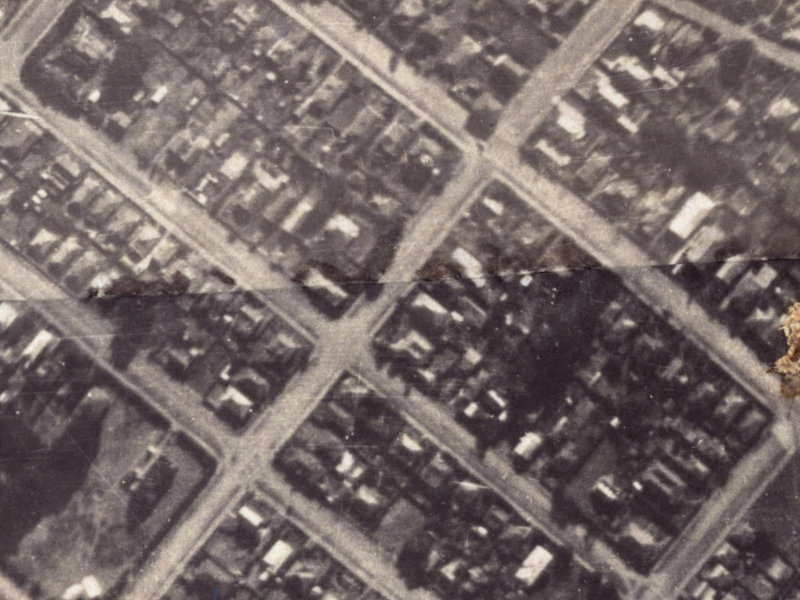 Menzies Street from the air, 1925-1929