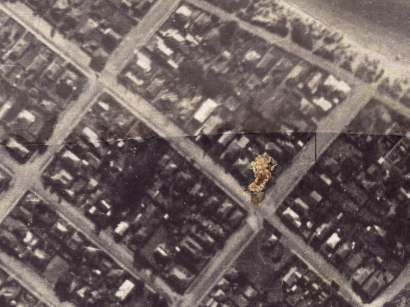 123 Nayland Street from the air, 1925-1929