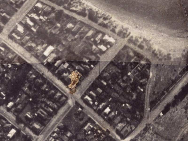 8 Head Street from the air, 1925-1929