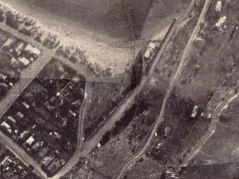 2 Scarborough Road from the air, 1925-1929