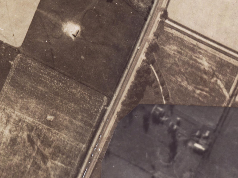 270 Halswell Road from the air, 1925-1929