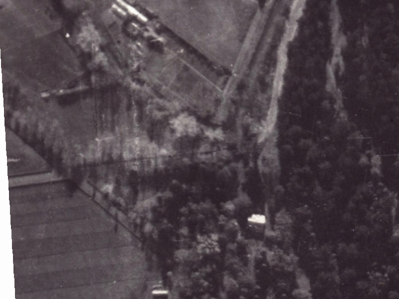 134 Cashmere Road from the air, 1925-1929