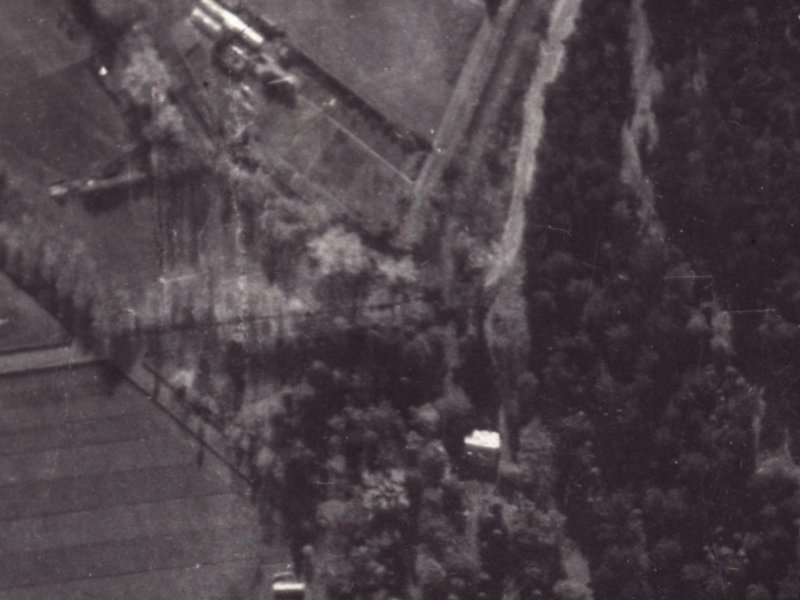 1 Ashgrove Terrace from the air, 1925-1929