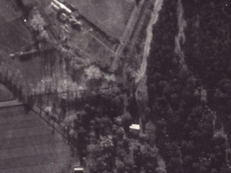 134 Cashmere Road from the air, 1925-1929
