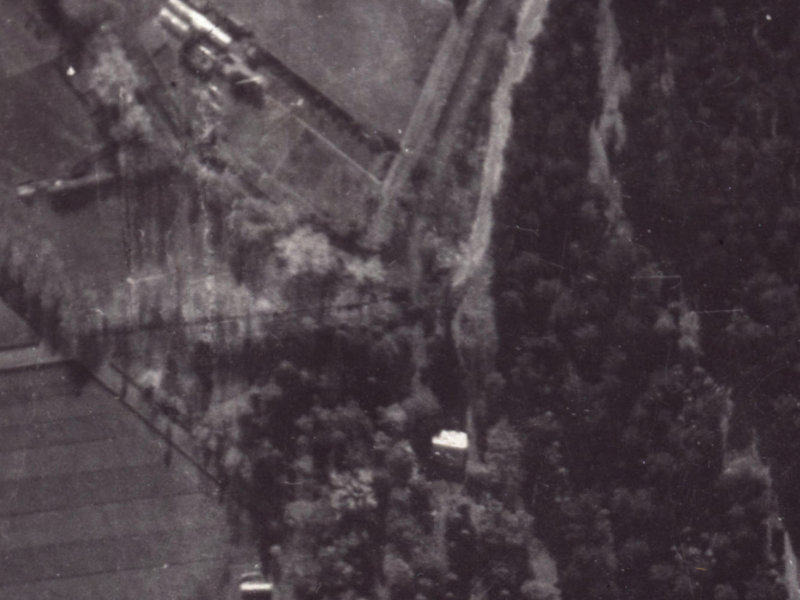 138 Cashmere Road from the air, 1925-1929