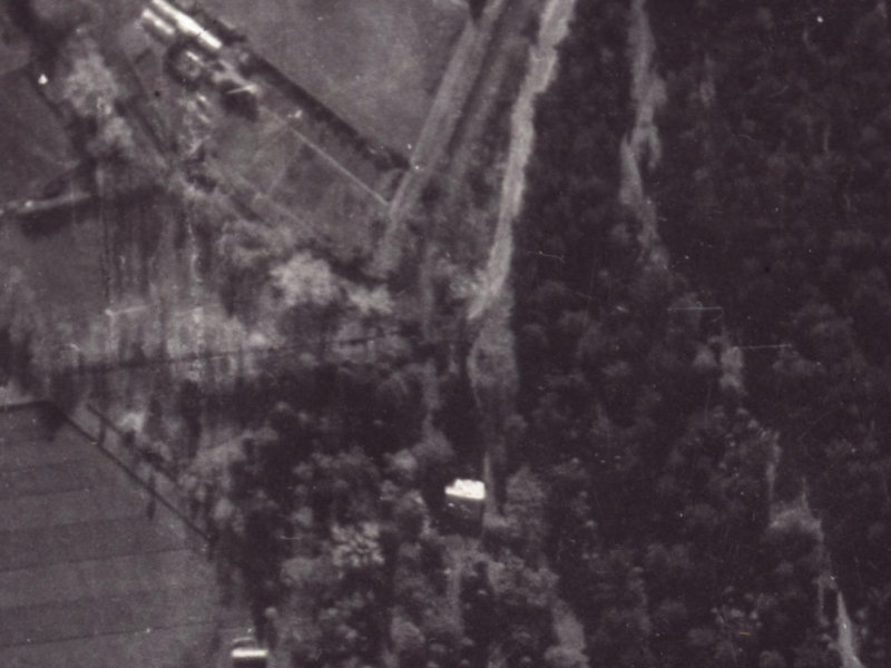 151 Shalamar Drive from the air, 1925-1929