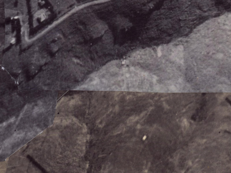Whiterock Lane from the air, 1925-1929