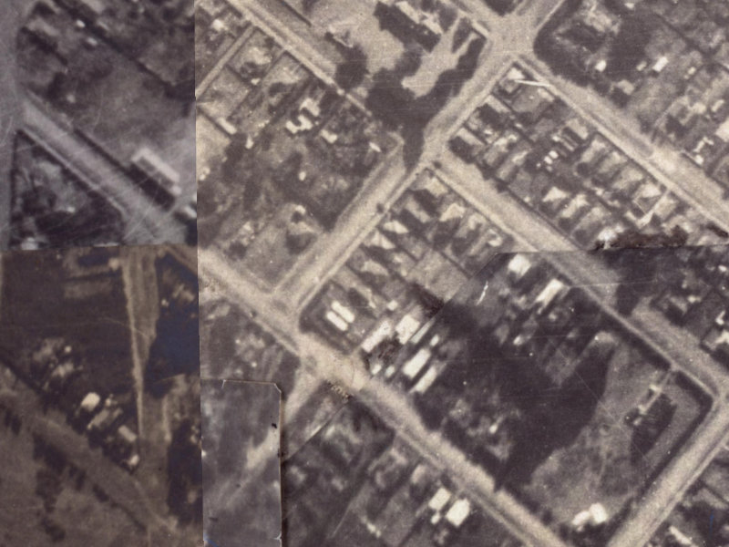 29 Hardwicke Street from the air, 1925-1929