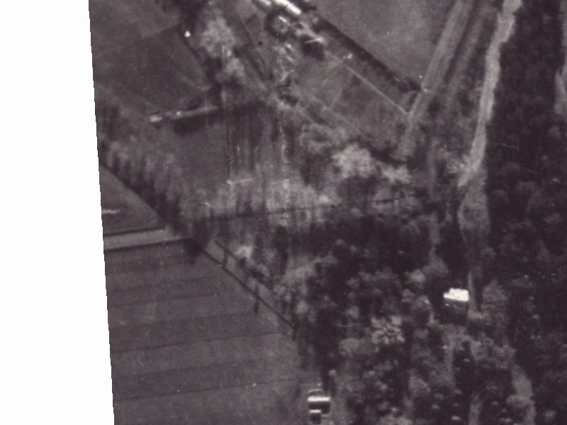 142-144 Cashmere Road from the air, 1925-1929