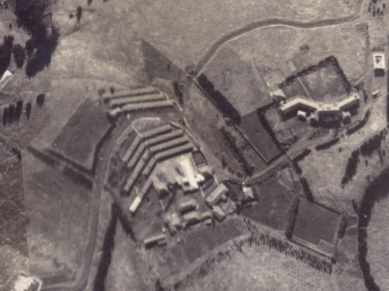 1-3 Kenmure Drive from the air, 1925-1929