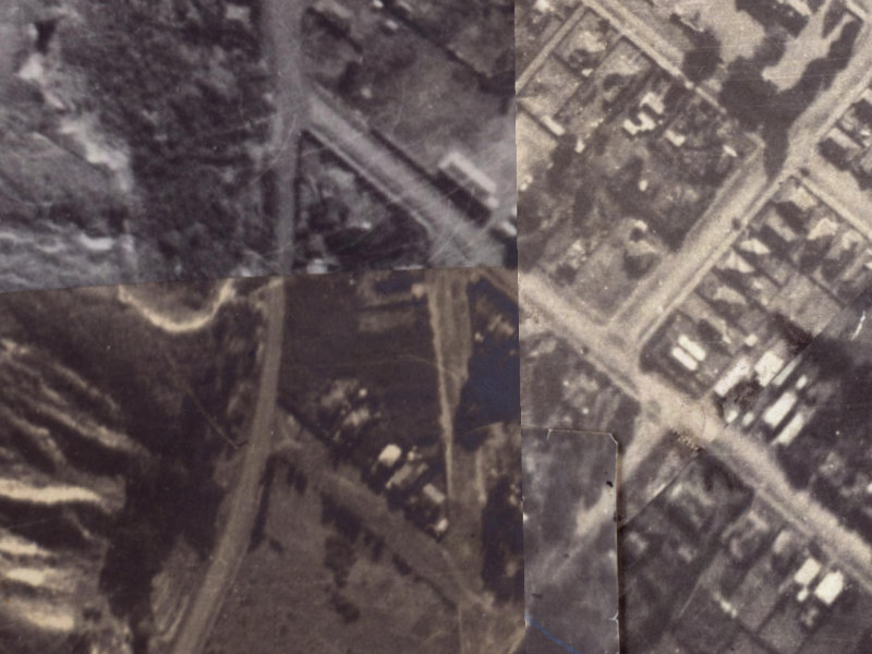 8 Whitfield Street from the air, 1925-1929