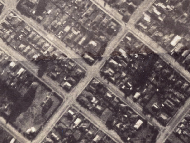 20 Menzies Street from the air, 1925-1929