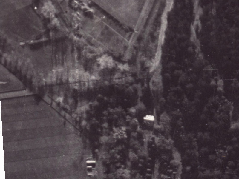 153 Cashmere Road from the air, 1925-1929