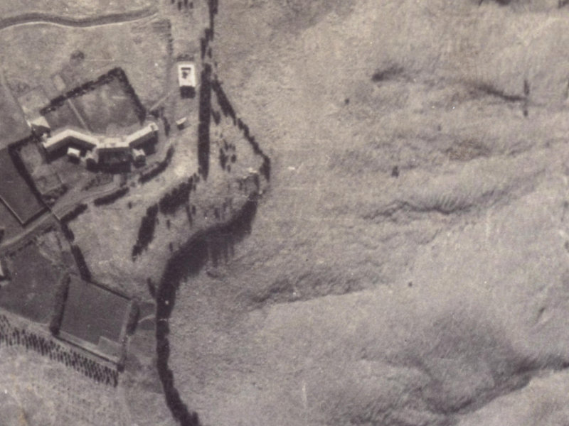 149 Huntsbury Avenue from the air, 1925-1929
