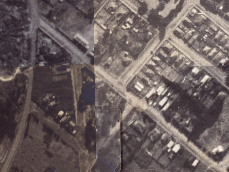 10 Colenso Street from the air, 1925-1929