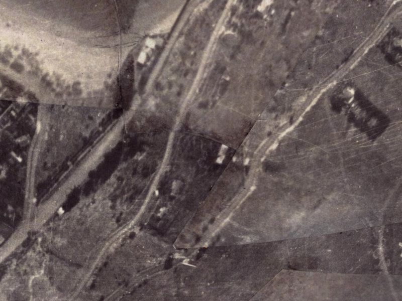 Scarborough Road from the air, 1925-1929