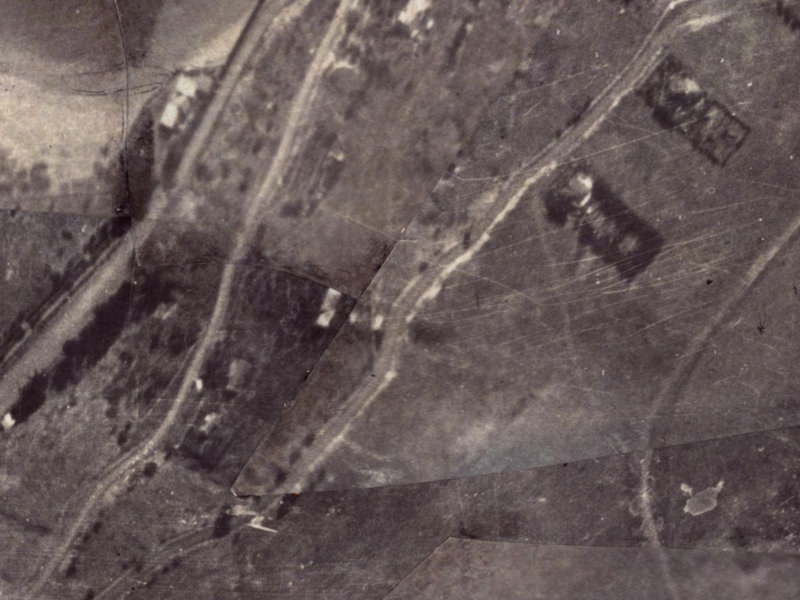 120 Scarborough Road from the air, 1925-1929