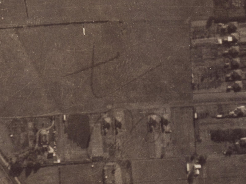 17 Cooks Lane from the air, 1925-1929