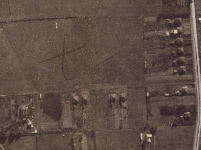 13 Cooks Lane from the air, 1925-1929