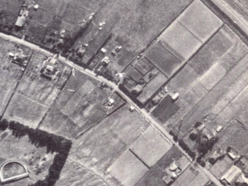 120 Port Hills Road from the air, 1925-1929