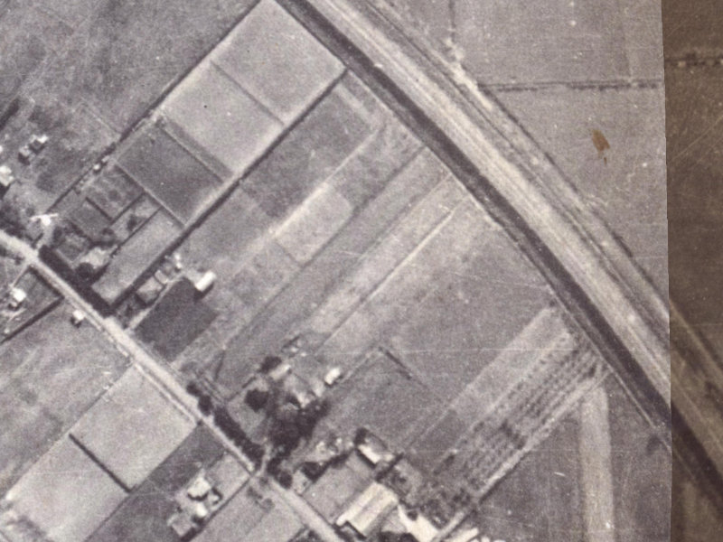 Romar Lane from the air, 1925-1929