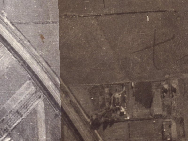 3 Deavoll Place from the air, 1925-1929