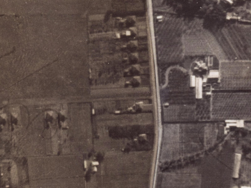 6 Cooks Lane from the air, 1925-1929