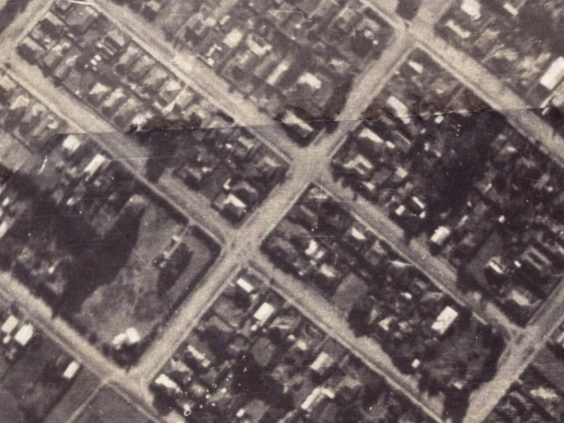23 Menzies Street from the air, 1925-1929